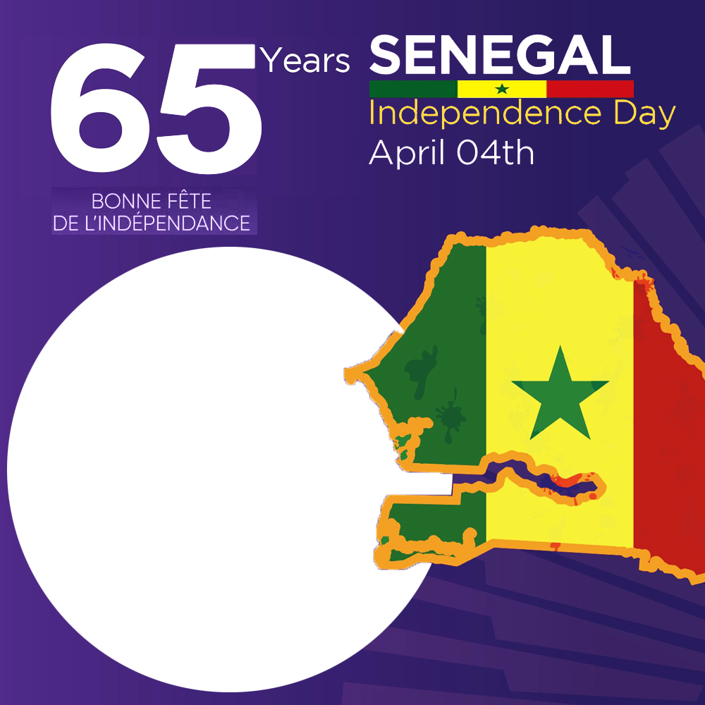 Greeting Cards for Senegal Independence Day Frame | 2 greeting cards for senegal independence day png