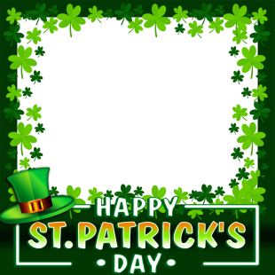 Happy St. Patrick's Day Images Frame Free Download | 3 happy st patricks day images free download png