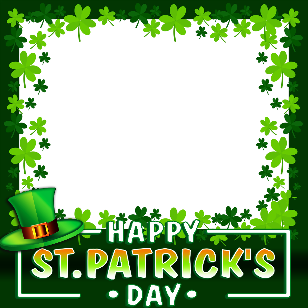 Happy St. Patrick's Day Images Frame Free Download | 3 happy st patricks day images free download png