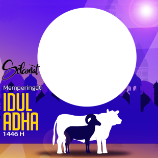 Aplikasi Twibbon Ucapan Selamat Idul Adha 1446 H | 1 aplikasi ucapan selamat idul adha 1446 h png