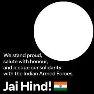 Jai Hind Quotes in English Twibbon Picture Frame | 3 jai hind quotes in english png