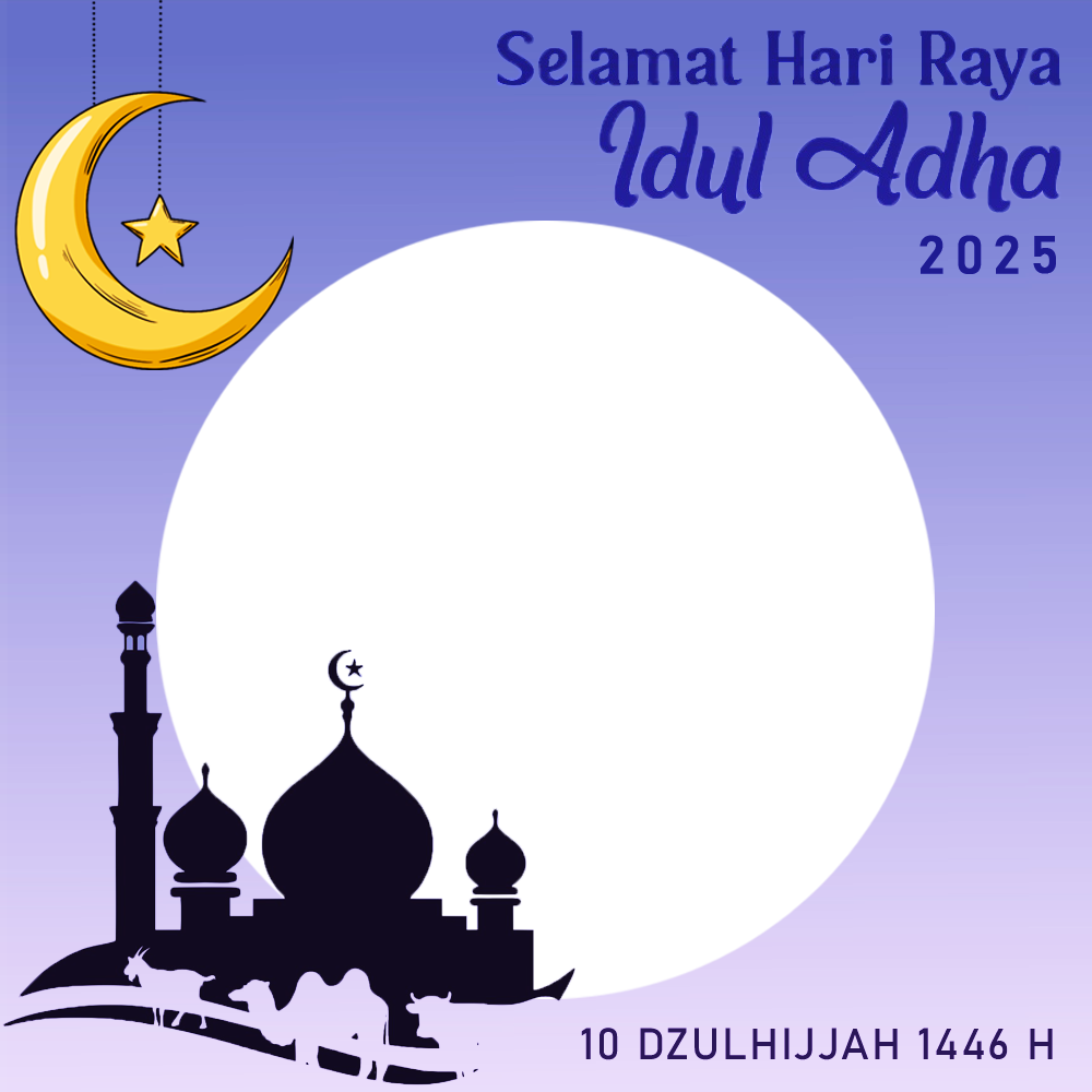 Gambar Ucapan Selamat Idul Adha 2025 | 4 gambar ucapan selamat idul adha 2025 png