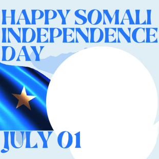 1 July Somalia Independence Day Greeting Twibbon | 1 1 july somalia independence day png