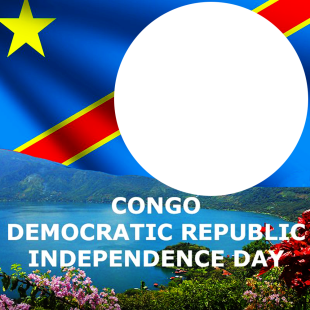 Democratic Republic of Congo Independence Day Twibbon | 1 democratic republic of congo independence day png