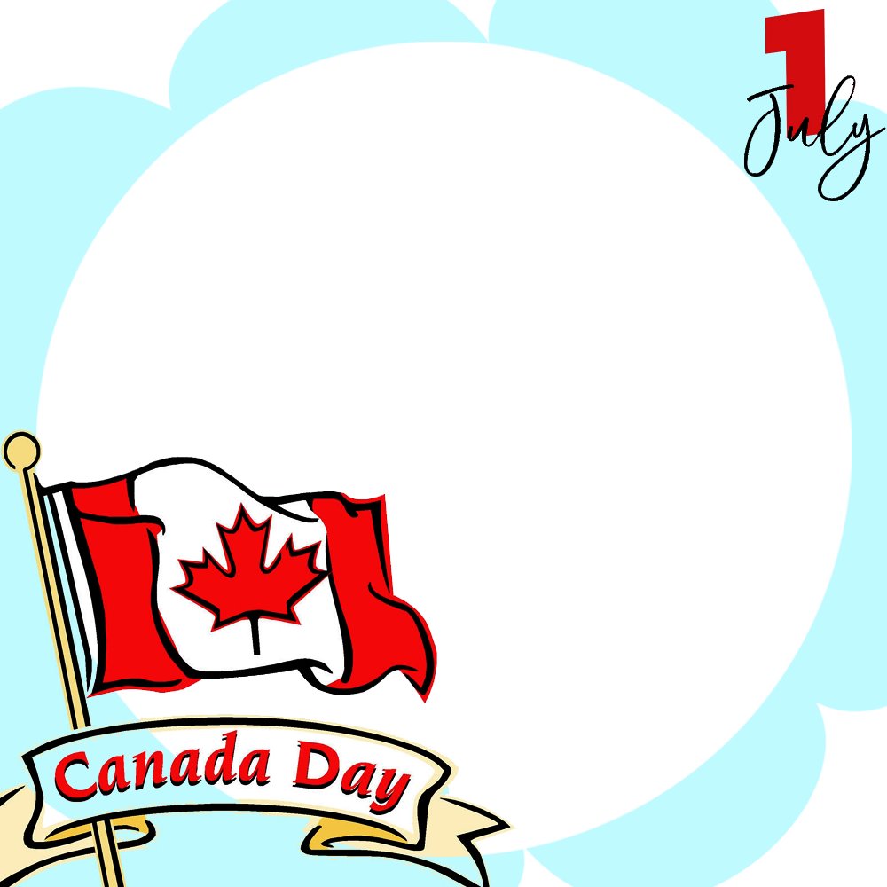 Happy Canada Day Images Frame Free Download | 1 happy canada day images free download png