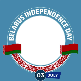 Belarus National Independence Day Twibbon Picture | 2 belarus national independence day png