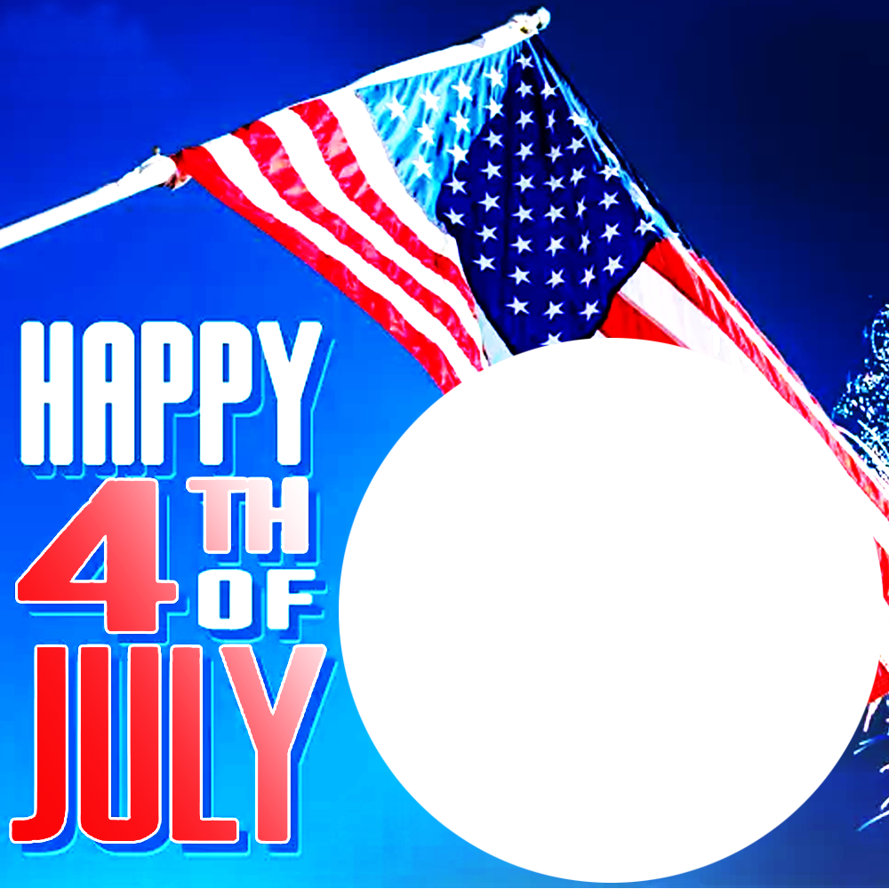 Happy 4th of July Captions Images Frame | 2 happy 4th of july captions images free download png