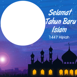 Foto Desain Ucapan Selamat Tahun Baru Islam 1447H | 3 foto desain ucapan selamat tahun baru islam 1447 png