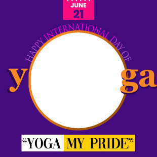 Best Quotes for International Yoga Day 2025 Twibbon | 4 best quotes for international yoga day png