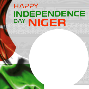 Independence Day of Niger Republic Picture Frame | 2 independence day of niger png