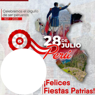 Peruvian Independence Day Festival 2025 Twibbon | 2 peruvian independence day festival png
