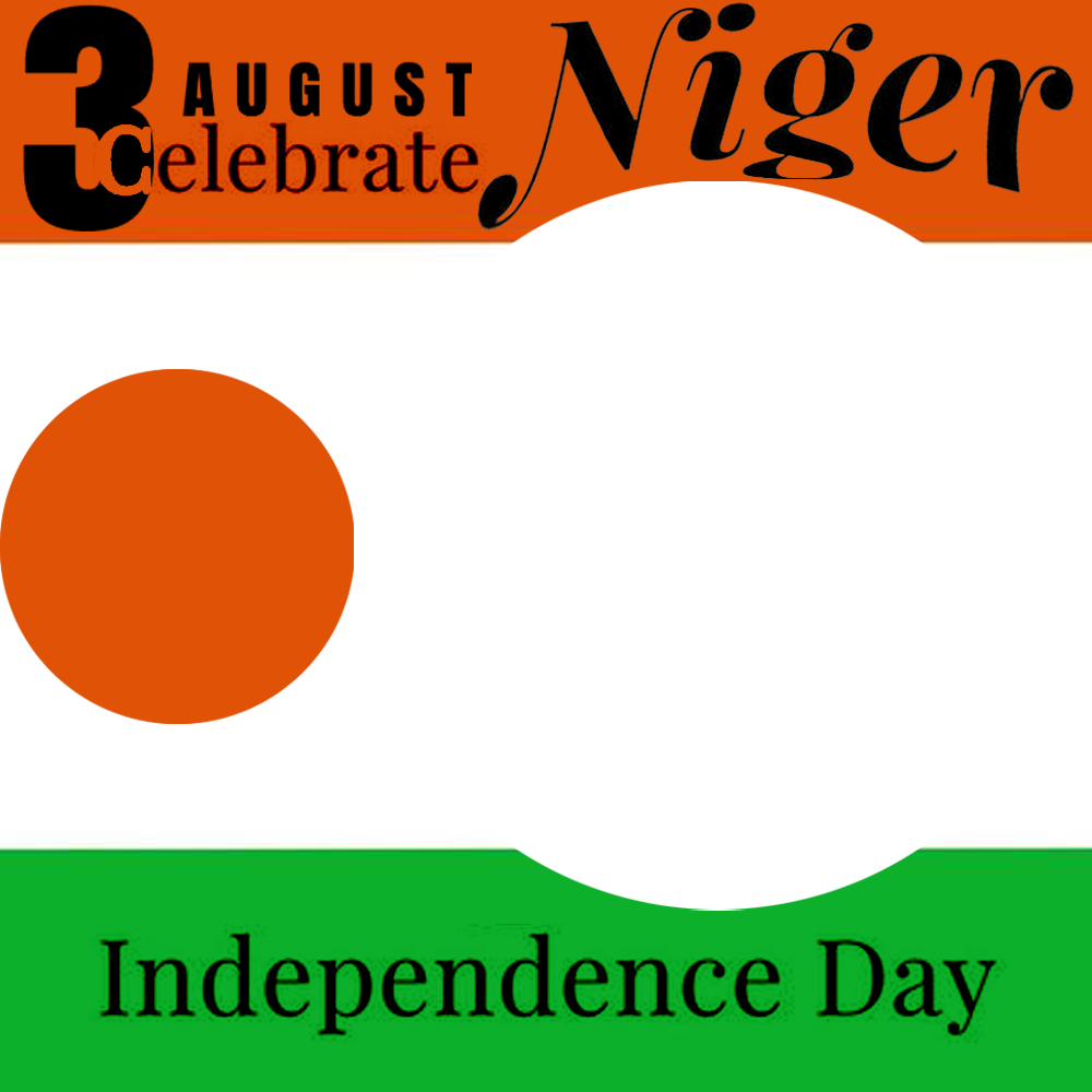 Niger Republic Independence Day Twibbon | 3 niger republic independence day png