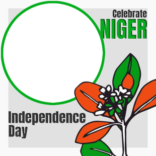 Happy Niger Day Greeting Card Frame | 4 happy niger day 2025 png