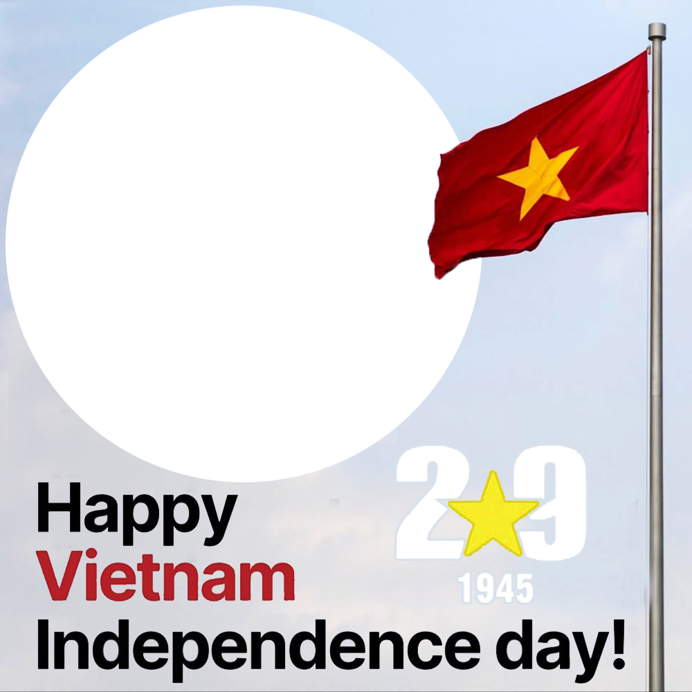 Happy National Vietnam Day 2025 Picture Frame | 1 happy national vietnam day 2025 png