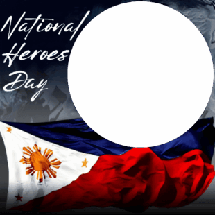 Celebrating National Heroes Day August 25, 2025 - Twibbon | 2 celebrating national heroes day august 25 2025 png