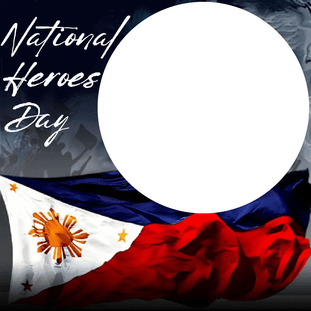 Celebrating National Heroes Day August 25, 2025 - Twibbon | 2 celebrating national heroes day august 25 2025 png
