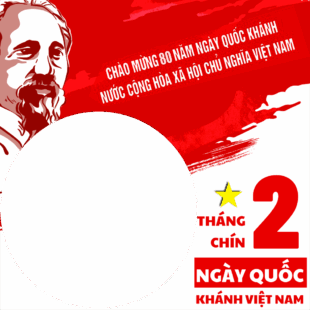 Vietnam Independence Day 2025 Greeting Twibbon | 2 vietnam independence day 2025 png