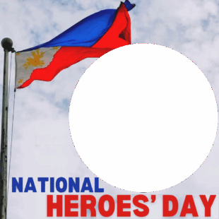 Happy National Heroes Day 2025 Philippines Twibbon | 3 happy national heroes day 2025 philippines png