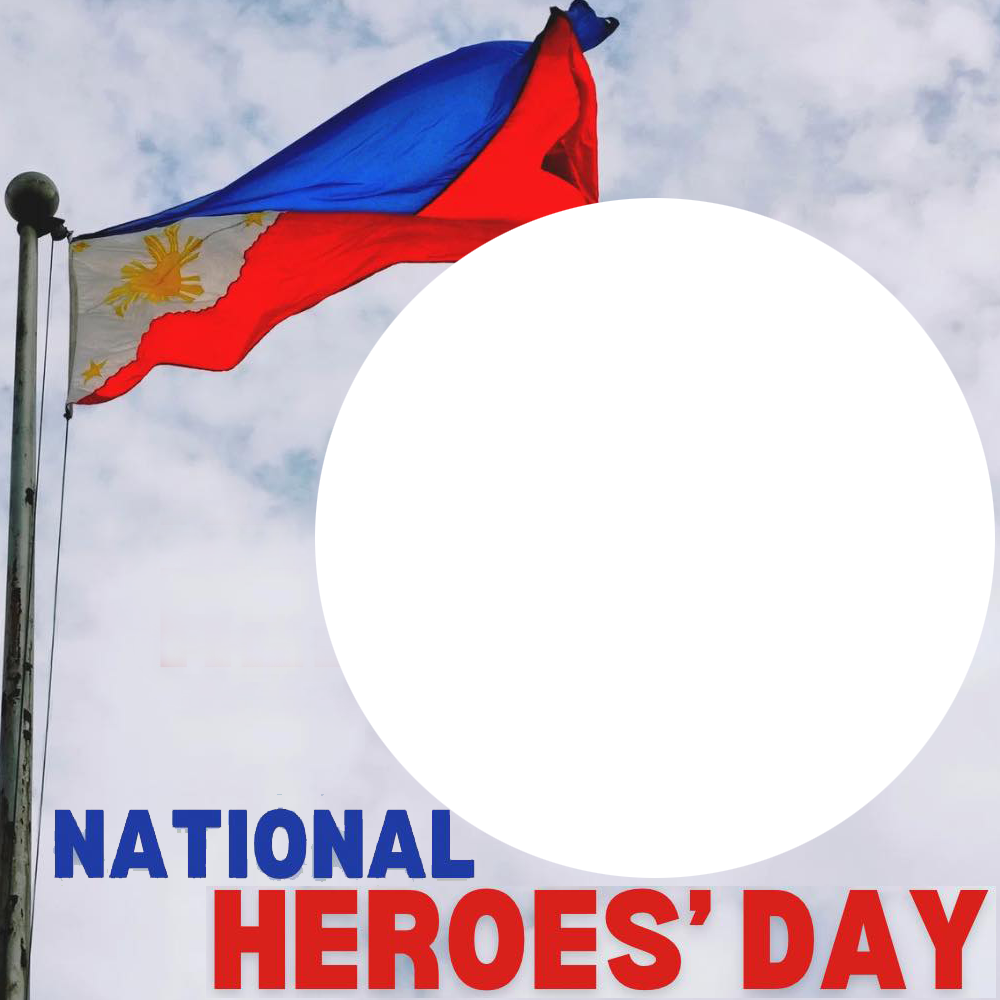 Happy National Heroes Day 2025 Philippines Twibbon | 3 happy national heroes day 2025 philippines png