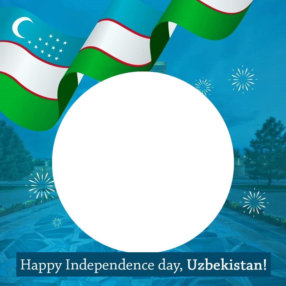 Happy Uzbekistan Independence Day Celebration Twibbon | 4 happy uzbekistan independence day celebration twibbon png