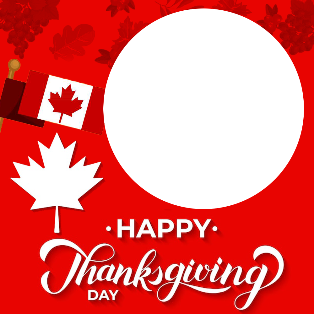 Canada Thanksgiving Background Cards Frame | 2 canada thanksgiving background cards frame png