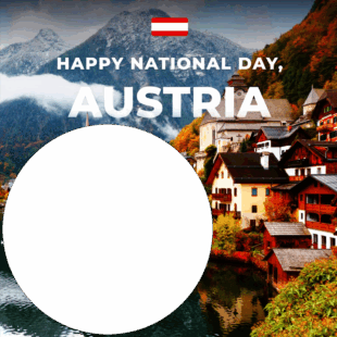 National Day of the Republic of Austria 2025 Picture Frame | 3 national day of the republic of austria 2025 png