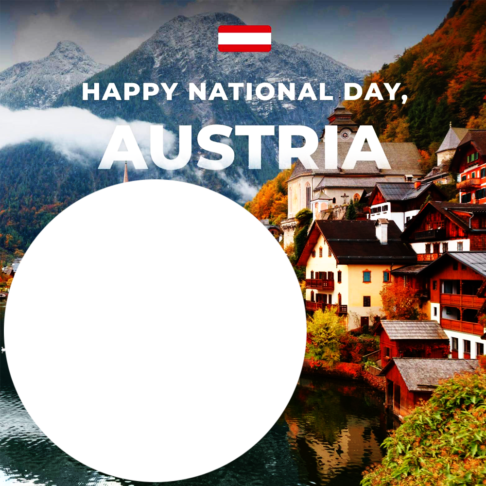National Day of the Republic of Austria 2025 Picture Frame | 3 national day of the republic of austria 2025 png
