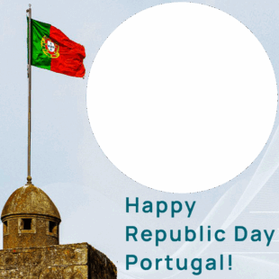 Republic Day Portugal Celebrations Twibbon Frame | 3 republic day portugal celebrations twibbon png