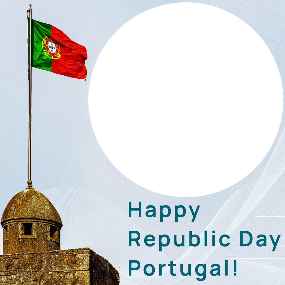 Republic Day Portugal Celebrations Twibbon Frame | 3 republic day portugal celebrations twibbon png
