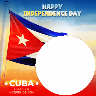 Happy Cuban Independence Day October 10th Picture Frame | 4 happy cuban independence day october 10th png