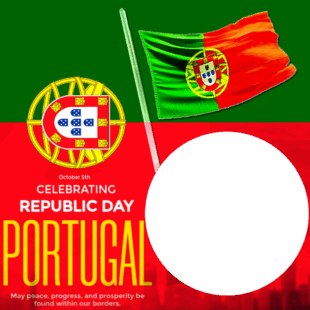 Portugal Republic Day October 5 Picture Frame | 4 portugal republic day october 5 png