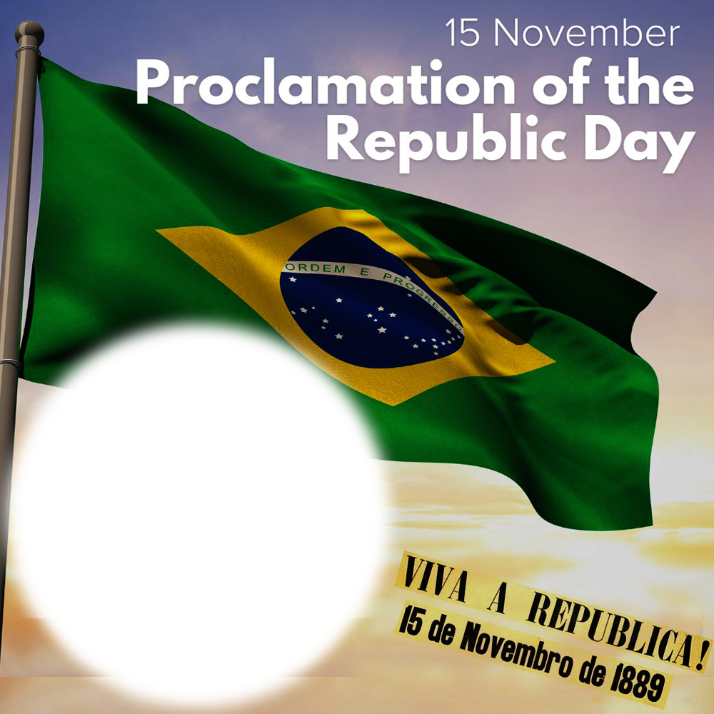 Republic Proclamation Day Brazil 2025 Picture Frame | 2 republic proclamation day brazil 2025 png