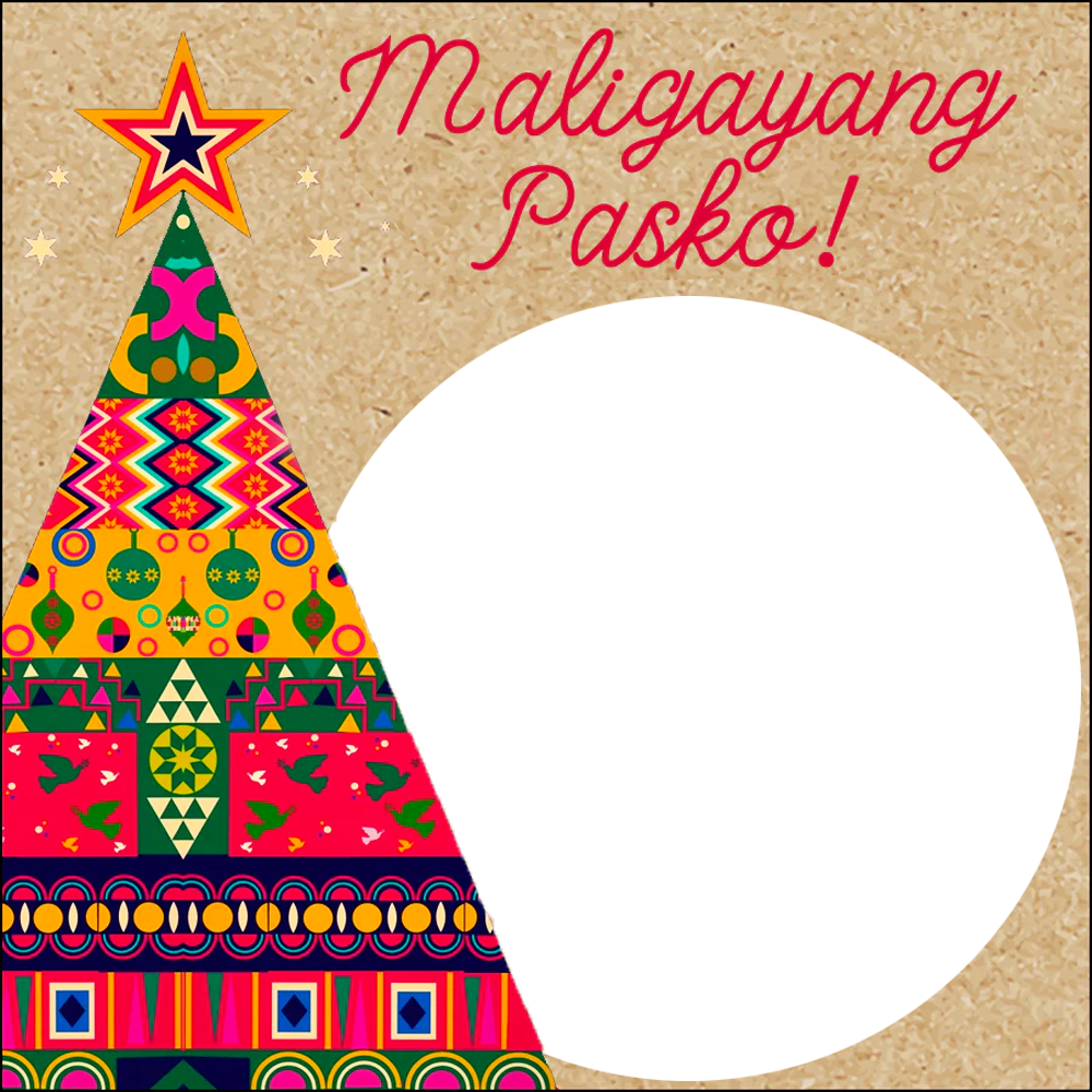 Maligayang Pasko Background Clipart Card Design Frame | 1 maligayang pasko background clipart card design png