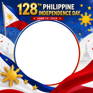 Happy 128th Independence Day Philippines - Twibbonize Frame Maker | happy 128th independence day philippines twibbonize frame maker png