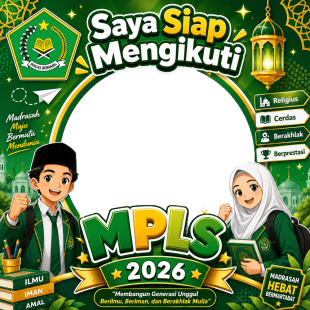 Twibbon MPLS MA 2026 Terbaru - MPLS Madrasah Aliyah | twibbon mpls MA 2026 terbaru png