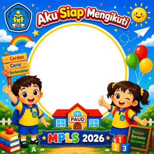 Contoh twibbon MPLS PAUD