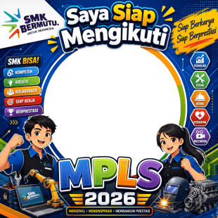 Contoh Twibbon MPLS SMK