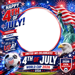 Images of Happy 4th of July Celebrations 2026 World Cup | 1 images of happy 4th july celebrations 2026 png