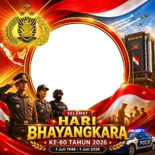 Link Twibbon Hari Bhayangkara 2026 Terbaru | 2 link twibbon hari bhayangkara 2026 terbaru png