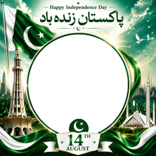 79th Independence Day of Pakistan Images Frame | 79th independence day pakistan images frame png