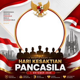 Download Twibbon Ucapan Hari Kesaktian Pancasila 2026 | download twibbon ucapan hari kesaktian pancasila 2026 png