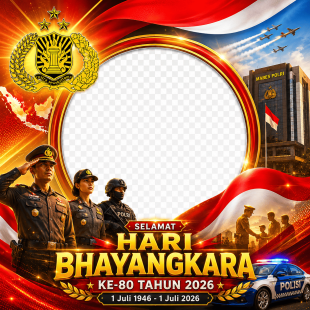 Link Twibbon Hari Bhayangkara 2026 Terbaru | link twibbon hari bhayangkara 2026 terbaru png
