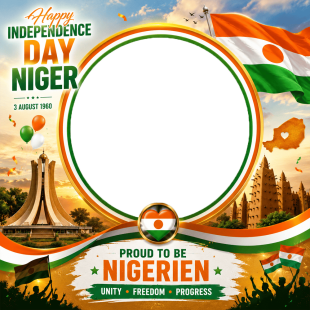 Happy Independence Day Niger 2026 | happy independence day niger png