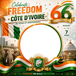 Ivory Coast National Independence Day 2026 | ivory coast national independence day png