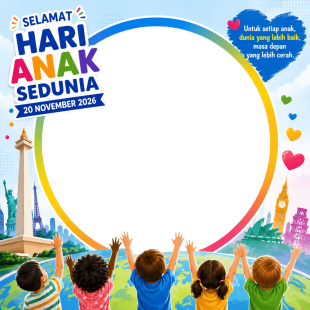 Link Twibbon Hari Anak Sedunia 20 November 2026 | link twibbon hari anak sedunia 20 november 2026 png