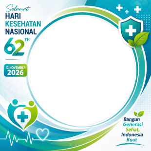 Link Twibbon Hari Kesehatan Nasional 2026 Gratis | link twibbon hari kesehatan nasional 2026 gratis png