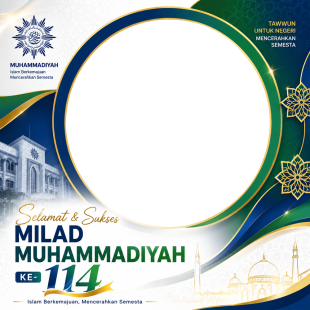 Link Twibbon Milad Muhammadiyah 2026 Tanpa Watermark | link twibbon milad muhammadiyah 2026 png