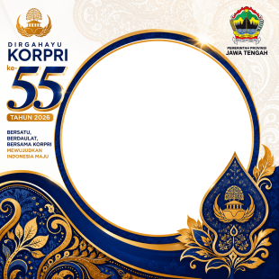 Twibbon Hari KORPRI 2026 - Pemprov Jateng | twibbon hari korpri 2026 pemprov jateng png