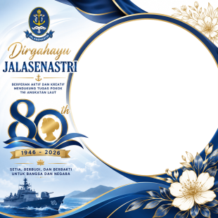 Twibbon HUT Jalasenastri 2026 | twibbon hut jalasenastri 2026 png
