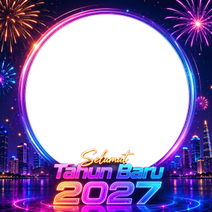 Twibbon Menyambut Tahun Baru 2027 | twibbon menyambut tahun baru 2027 png